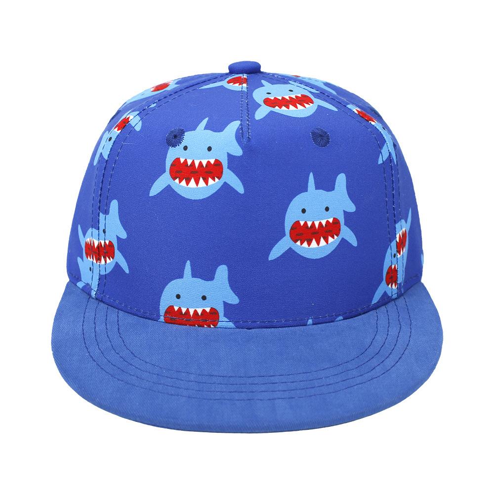 Детская мультяшная кепка Snapback Детские хип-хоп кепки с широкими полями Тракеры Спортивная солнцезащитная кепка для улицы Защита от УФ Бейсболки