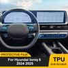 Пленка для салона автомобиля TPU для Hyundai Ioniq 6 2026 2026 PPF Прозрачная Защита Антицарапина Готовая нарезка Наклейка Чехол Аксессуары