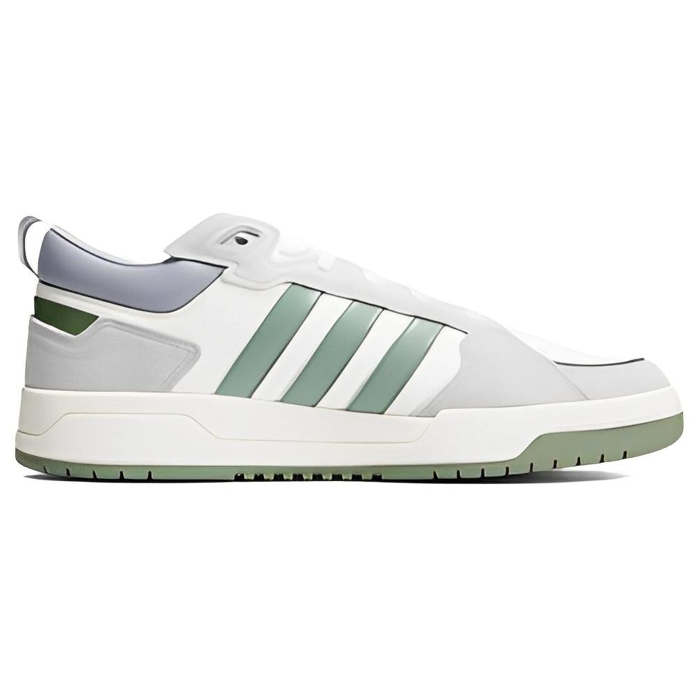 adidas Neo 100Дб Lifestyle Нескользящие Прочные Легкие Низкие Кеды Унисекс Белый Серый IF5589