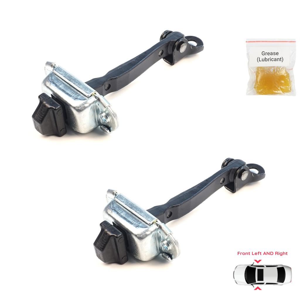 EDP1683-1 2 Pieces Front Door Hinge Brake Stop Check Assy Limiter Strap for Mitsubishi Outlander MK3 GG GF ASX MK1 GA Delica D:5 RVR MK3 GA 5702A239