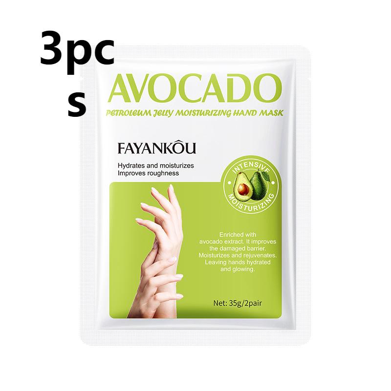 Moisturizing Hand Mask With Avocado Vaseline Moisturizing Hand Mask
