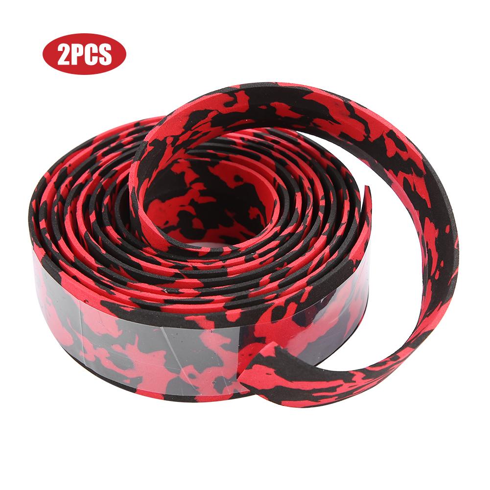 Велосипедная обмотка EVA для руля, легкая обмотка для шоссейного велосипеда, черная и красная