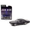 Greenlight 1/64 Scale Dodge Charger R/T 1968 Black "John Wick" Diecast Model Car