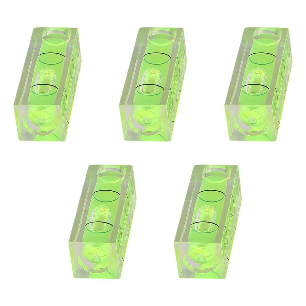 5/10pcs Square Mini Spi&rit Level Bubble Small Leveller For Leveling Tubular Adjust The Level Of The Camera/office Desk HomeTool