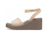 Brooklyn Wedge Slide Sandals Women Sandals Warm-Khaki 209406-2DS