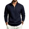 Мужская толстовка на молнии с воротником-стойкой, с узором, свободного кроя, с длинным рукавом, повседневная