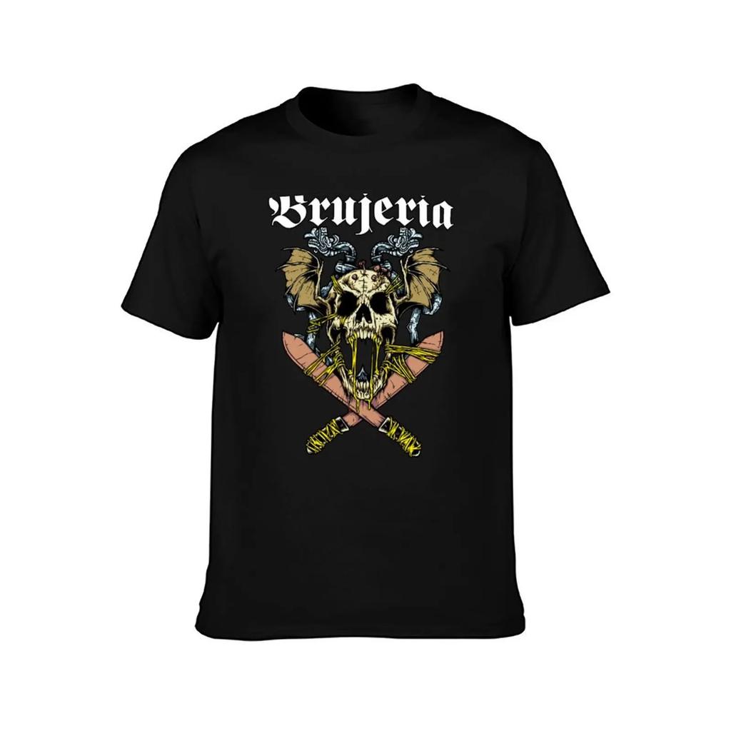 BRUJERIA T-Shirt plus size tops custom t shirt aesthetic clothes quick drying t shirts for men pack