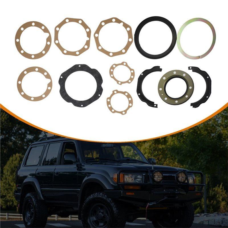 A95E-Gasket Kit For Front Axle Overhaul 04434-60051 For Toyota Land Cruiser 1990-2006 FJ80 FZJ80 HDJ80 HZJ80 04434-60050