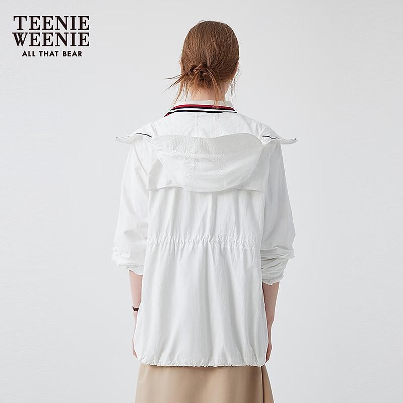 Teenie Weenie Женская летняя куртка с капюшоном для защиты от солнца 2025