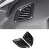 For Honda Accord 10th Gen 2018   Carbon Fiber Style Interior Dashboard Air Vent AC Outlet Cover Molding Trim Decals