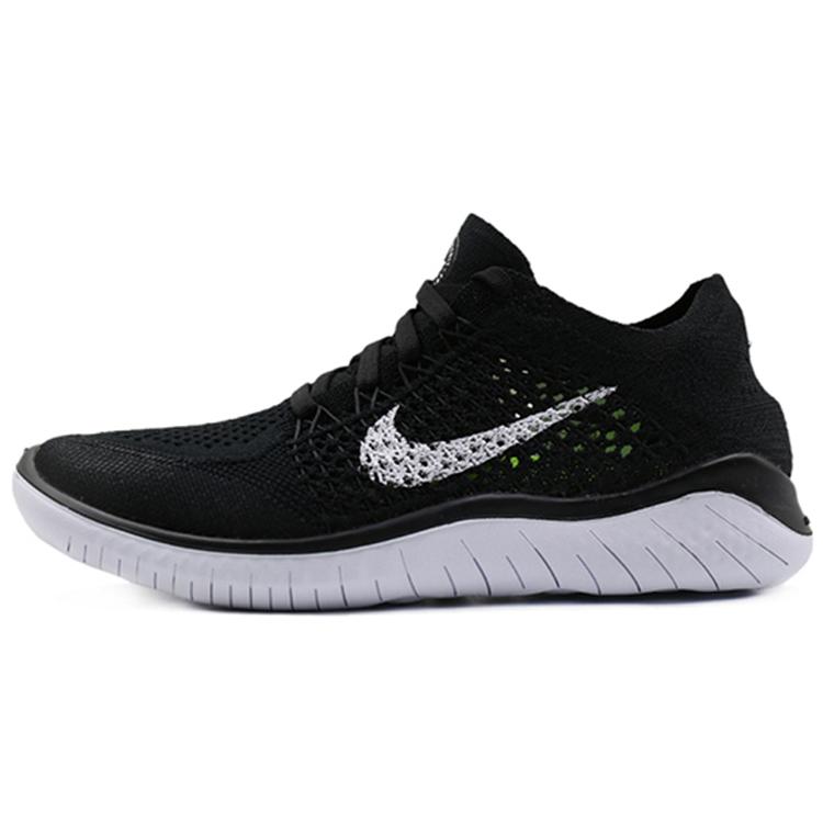 Nike Free Rn Flyknit 2018 Black Women's 942839-001
