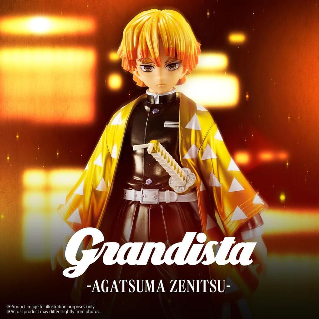 Banpresto Demon Kimetsu no Yaiba Zenitsu Agatsuma Another Grandista Figure Slayer Ver. (B)