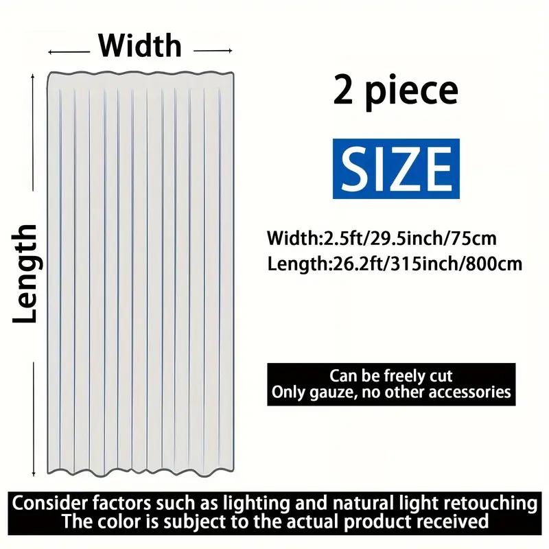 2 шт. полиэфирное волокно сетка пряжа шифон подвесной декор свадебная арка драпировка свадебное украшение 0.75x8м