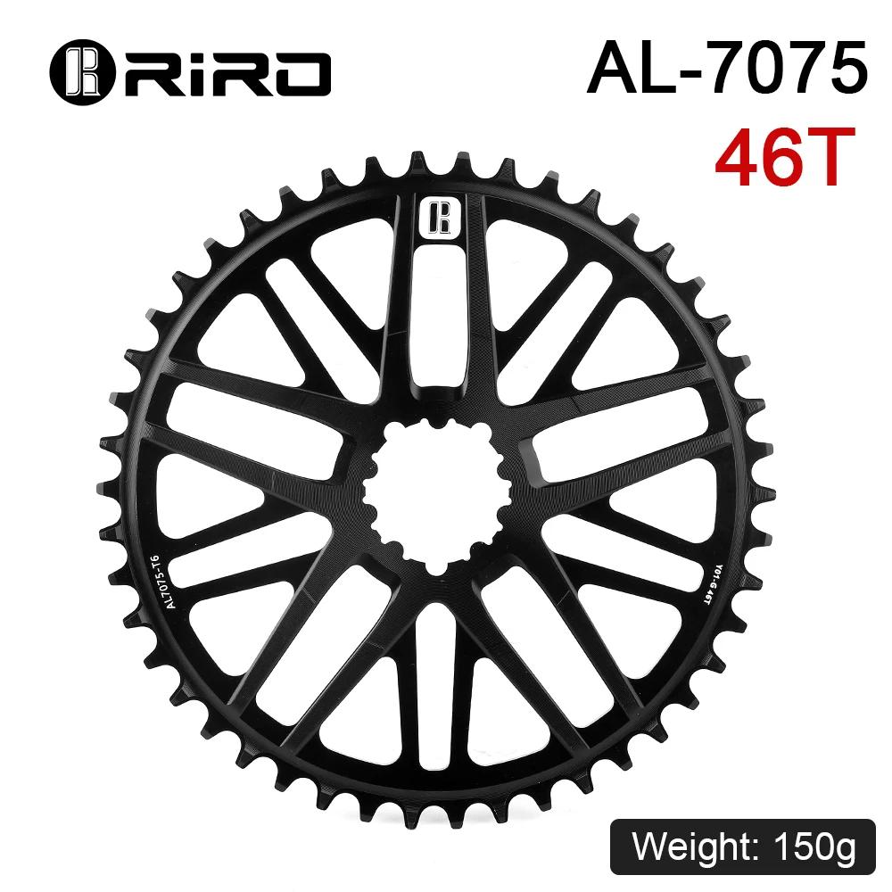 RIRO Road Bike Chainring CNC Direct Mount Narrow Wide Chainwheel Ultra-light AL7075-T6 Aluminum Alloy Bicycle Disc MTB Parts