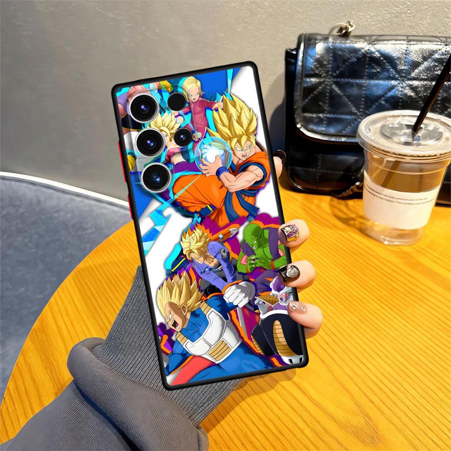 Задняя крышка-чехол для телефона Samsung Galaxy S20 S10 S21 S25 Edge S23 Ultra S22 Plus S9 S24 FE Dragon Ball Креативность Веджета