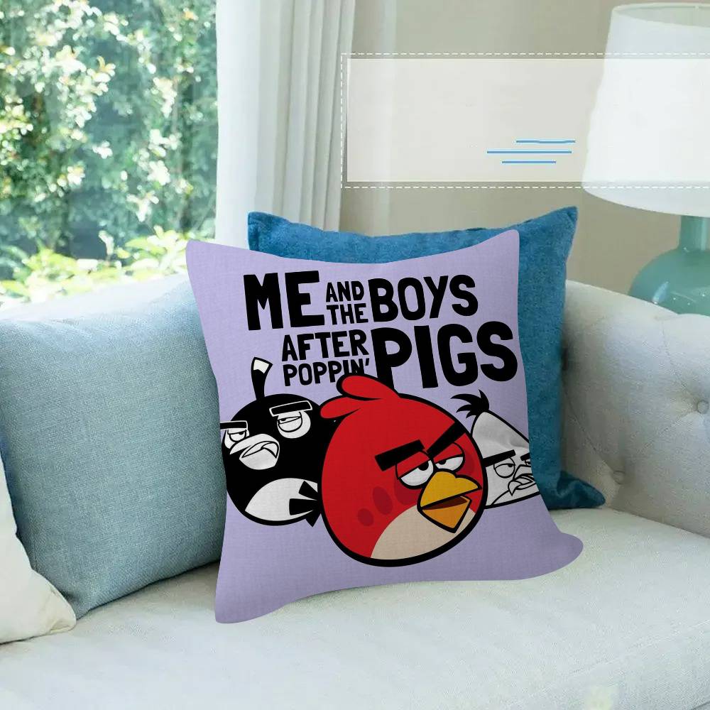 Анимация A-A-Angry Birds Наволочка Чехол для Подушки в Машину Для Дивана Машины Рождественский Подарок