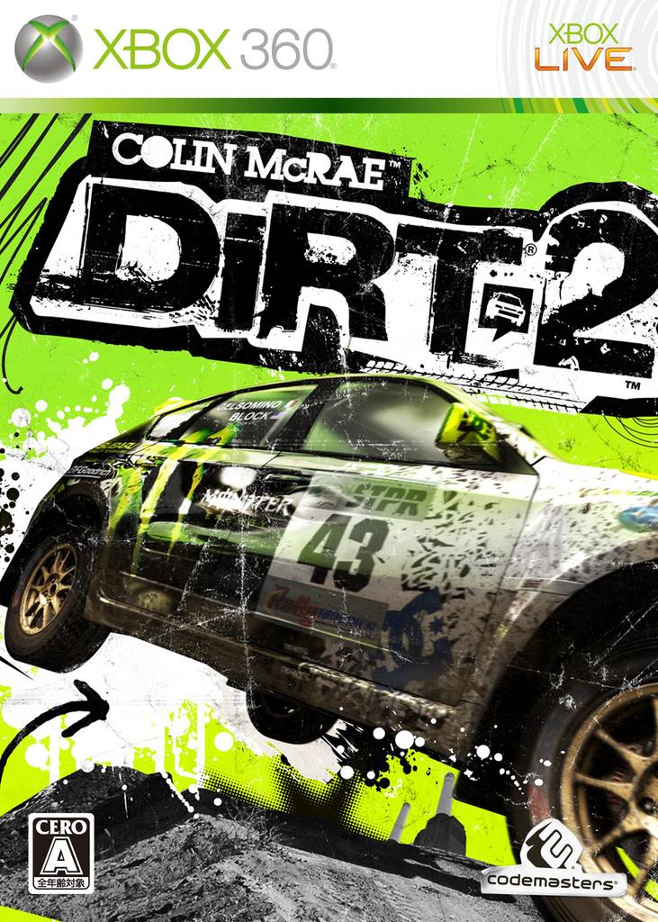 Colin McRae Dirt 2 Xbox360 -