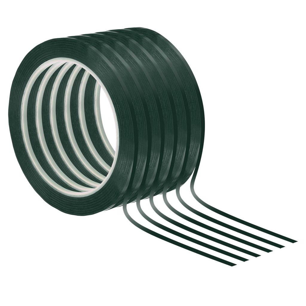 6Pcs 66m x 3mm/6mm Graphic Whiteboard Tape Desktop Positioning Drawing Grid Line Marking Tape Self-Adhesive Thin Dry Erase Tapes