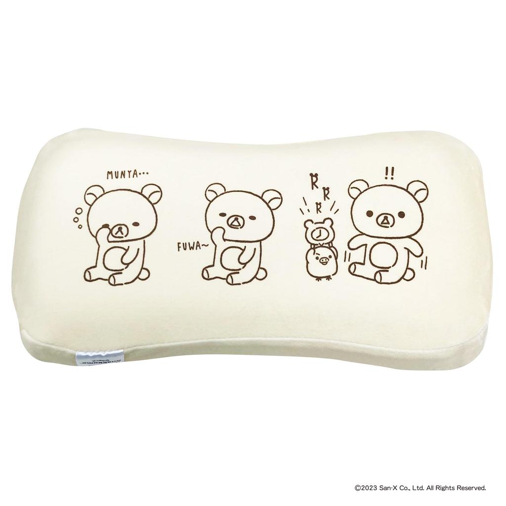 MORIPiLO Morishita подушка с эффектом памяти Rilakkuma 15x31 см поддержка талии поддержка спины мягкая игрушка подушка San-X пастельно-фиолетовый 4621206