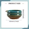 Керамическая чаша для матча с носиком для разливания, чайная чашка Chawan 530 мл, ручная работа, чашка для смешивания зеленого чая.