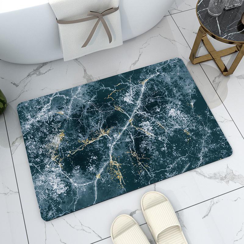 Коврик для ванной комнаты с эффектом абсорбции и диатомита, быстросохнущий, противоскользящий