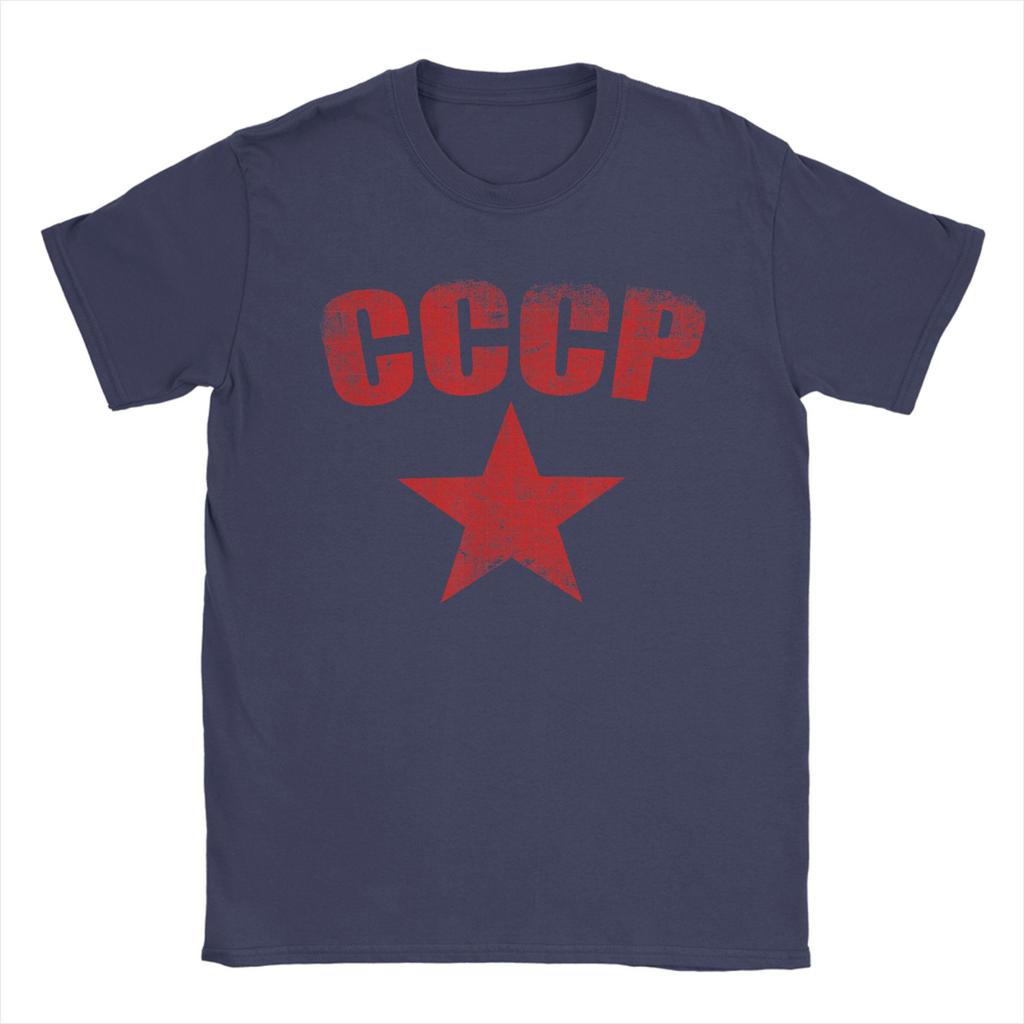 Унисекс Футболки СССР Крутые 100% Хлопок Футболка с коротким рукавом Круглый вырез Одежда Уникальная