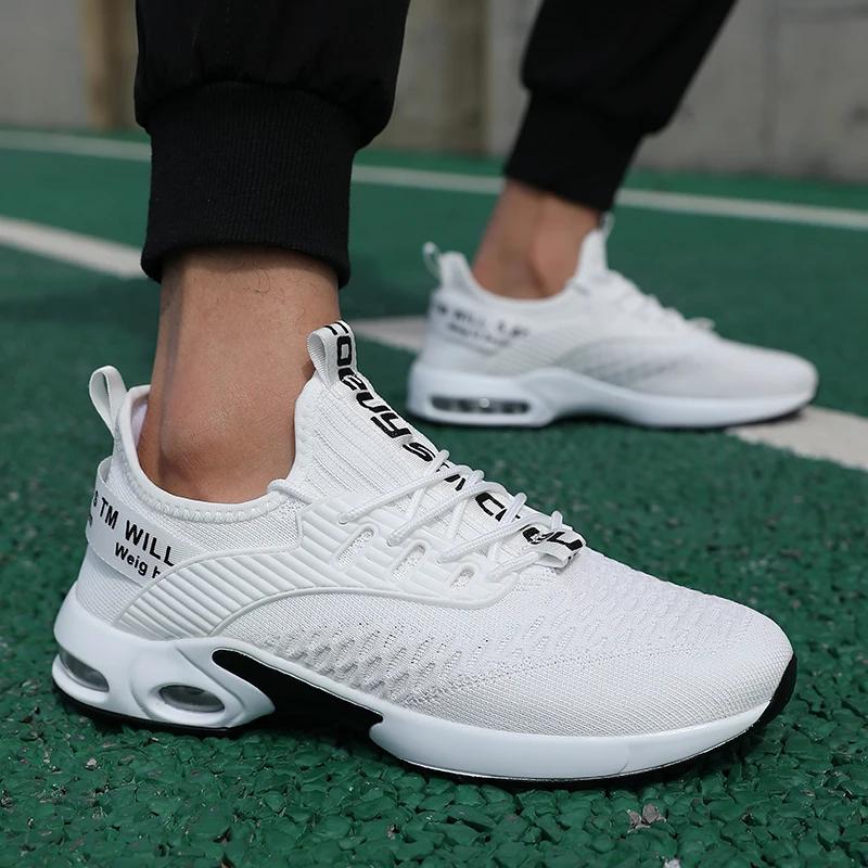 Summer Men'S Shoes Mesh Casual Sports Shoes Spring Summer Shoes Tennis Lightweight Walking Black Sneakers Item