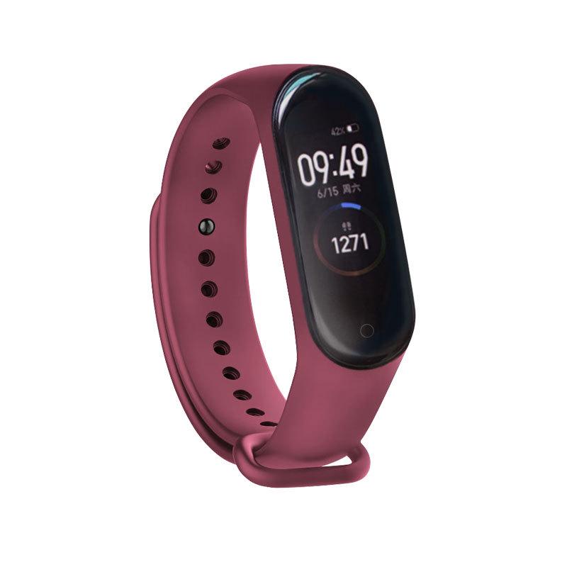 Для Xiaomi Mi Band 4 3 сменный ремешок, браслеты, силиконовый ремешок для часов для Xiaomi MI Band, ремешок на браслет