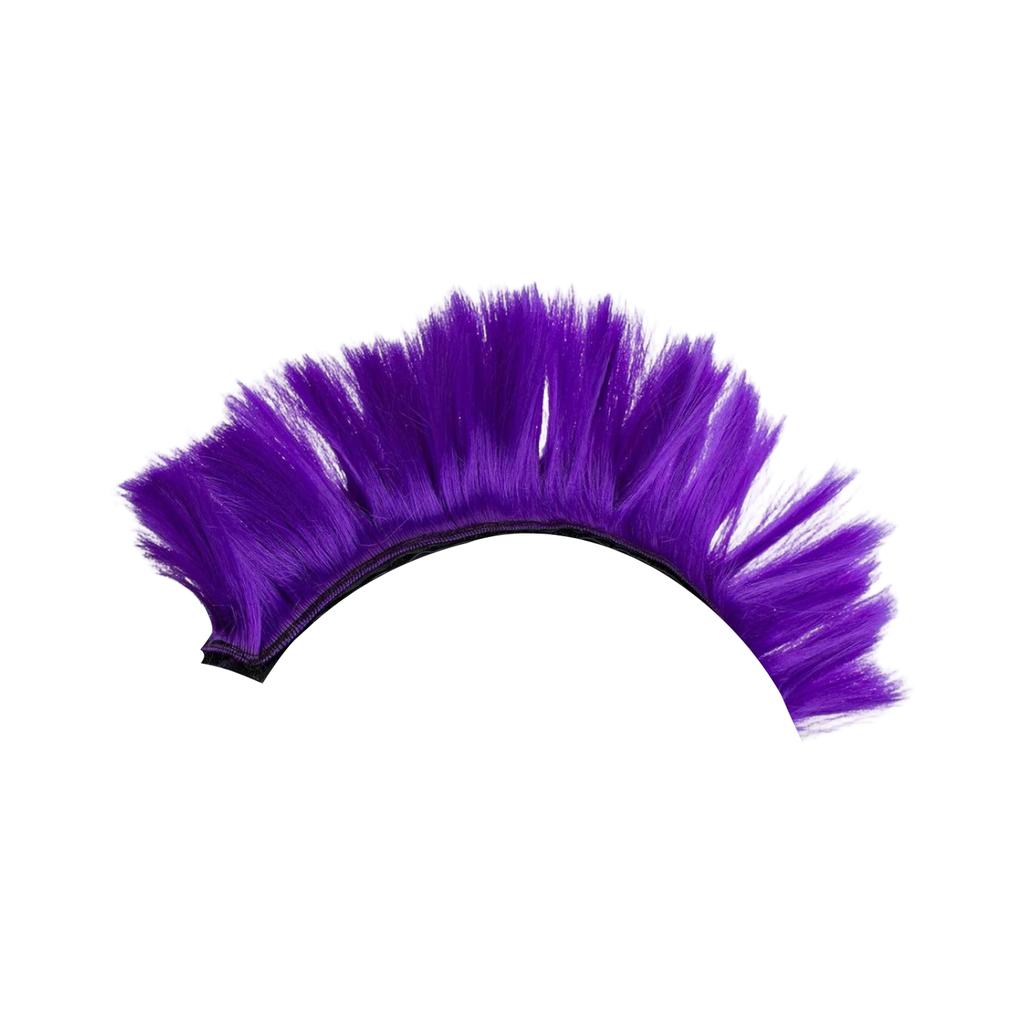 Motorcycle Helmet Decorative Wig, European And American , Suitable For Both Men And Women Riders, Mohawk/cockscomb , Funny Prop And Headwear For Event