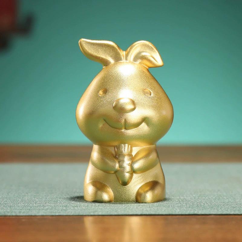 Набор латунных фигурок китайского зодиака: Крыса, Бык, Тигр, Кролик, Дракон, Змея, Лошадь, Овца, Обезьяна, Петух, Собака, Свинья