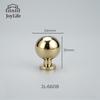 Solid Brass Knob American Cabinet Dresser Drawer Handle Modern Minimalist Wardrobe Pull Eco-Friendly Durable Single Hole