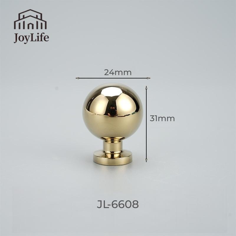 Solid Brass Knob American Cabinet Dresser Drawer Handle Modern Minimalist Wardrobe Pull Eco-Friendly Durable Single Hole