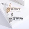 Креативная брошь в форме фортепиано в форме музыкальных нот, изысканный элегантный значок в виде литературного музыкального инструмента, ювелирное изделие для свадебной вечеринки, подарок