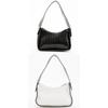 Women's 2 Pack Crocodile Patterned Baguette Bag Stylish Handbag Suitable For Daily Use