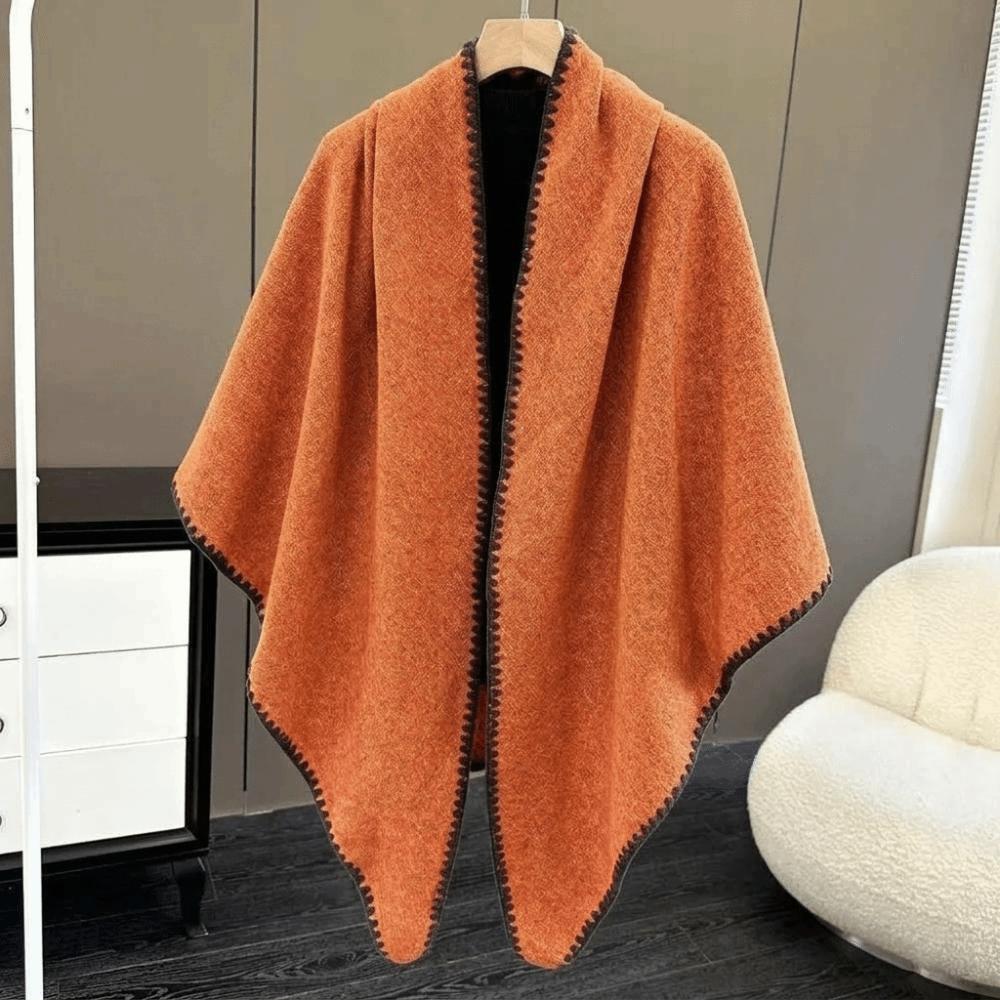 Wrap Warm Shawl Scarf Loose Fit Women Shawl Fashion Knitted Poncho Cape Travel