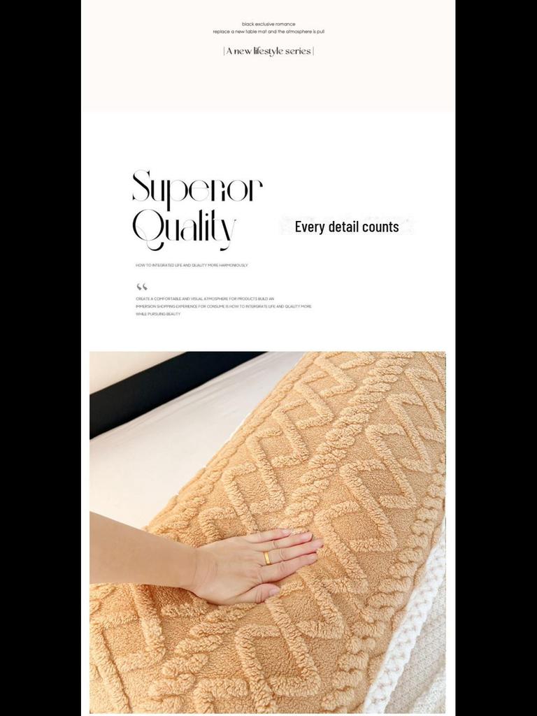 Наволочка из плотного бархата Tuff Velvet 220 г для сердечника 1,8 м, размер для пары 1,5 м