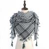 Popular Men's Arafat Keffiyeh with Tassels – Hot Middle East Style, In Stock