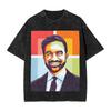 Zohran    Washed TShirt Men  Aesthetic Casual T Shirts Summer O Neck Novelty Tees Printed Oversized Clothes