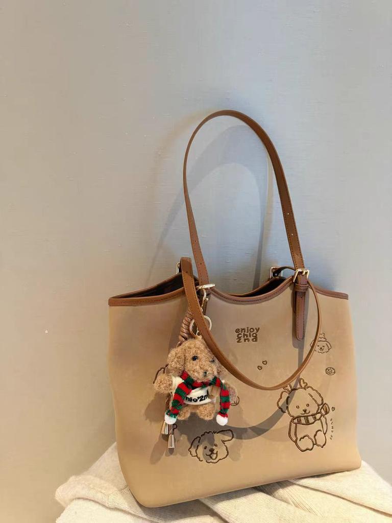 Nanfeng Versatile Trend Time Traveler Tote Bag Women's 2025 New Commuter Slack Handbag Shoulder Bag