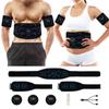 EMS Muscle Stimulator Abs Trainer Smart Abdominal Massage Toning Belt USB Recharge Fitness Massager Body Arm Waist Lose Weight