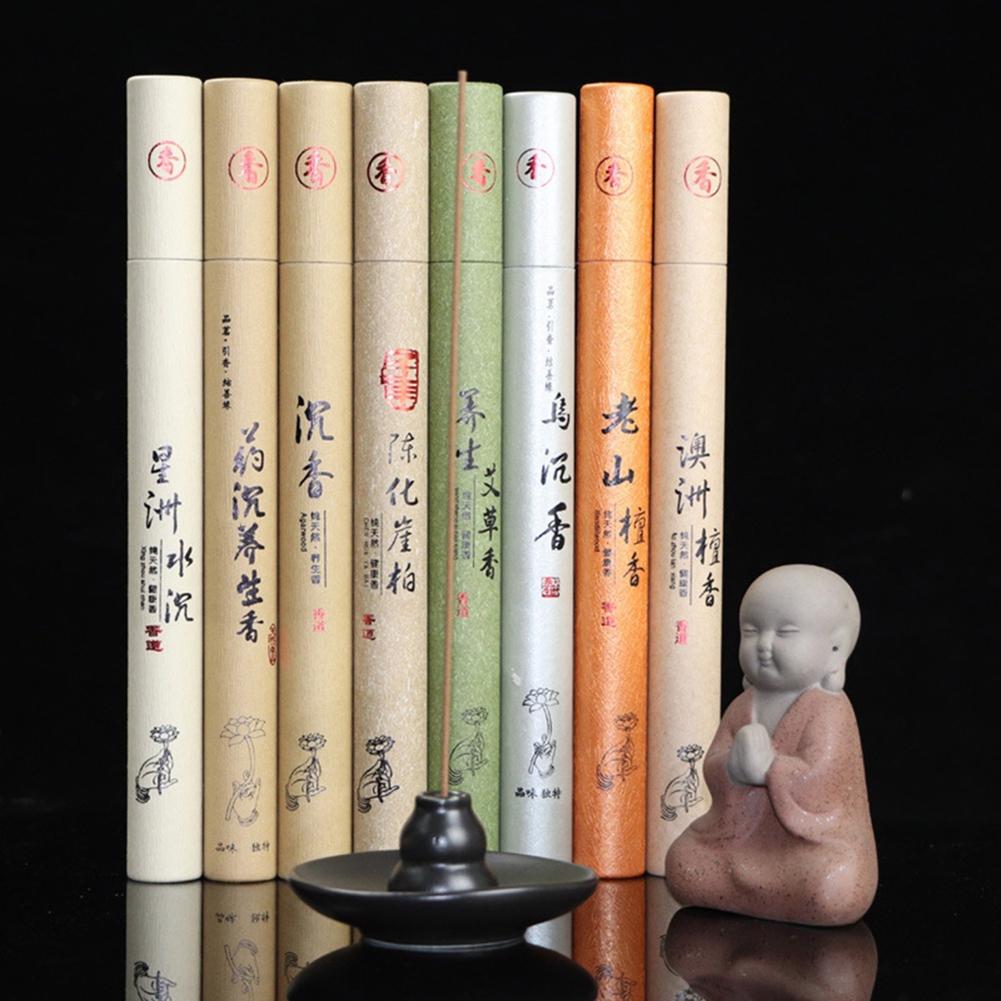 Yousheng Sandalwood Incense Sticks for 45Pcs Pure Natural Wormwood Laoshan Sleep Health