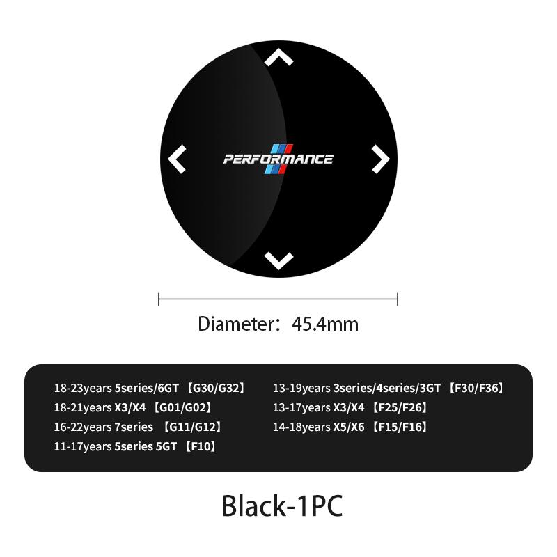 2025 Горячая накладка на кнопку мультимедийного регулятора, внутренняя наклейка для Bmw M Performance M2 M3 M4 M5 M6 1 2 3 4 5 7 Серии X4 X5 X7 F10 E39