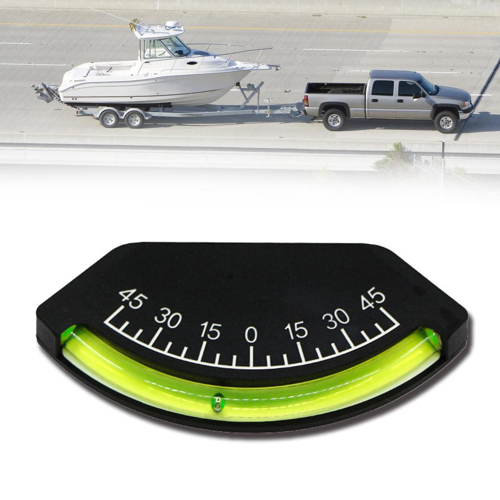 Marine Heel Angle Sailing Clinometer for Boats Monitors Measurement Tilt from -45 To +45Degrees with Easy To Read