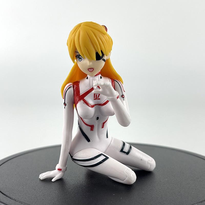 EVA Asuka Rei Mari Figure Set 3Pcs Neon Genesis Evangelion Anime PVC Action Figures Toys for Fans Gift Home Desk Decor