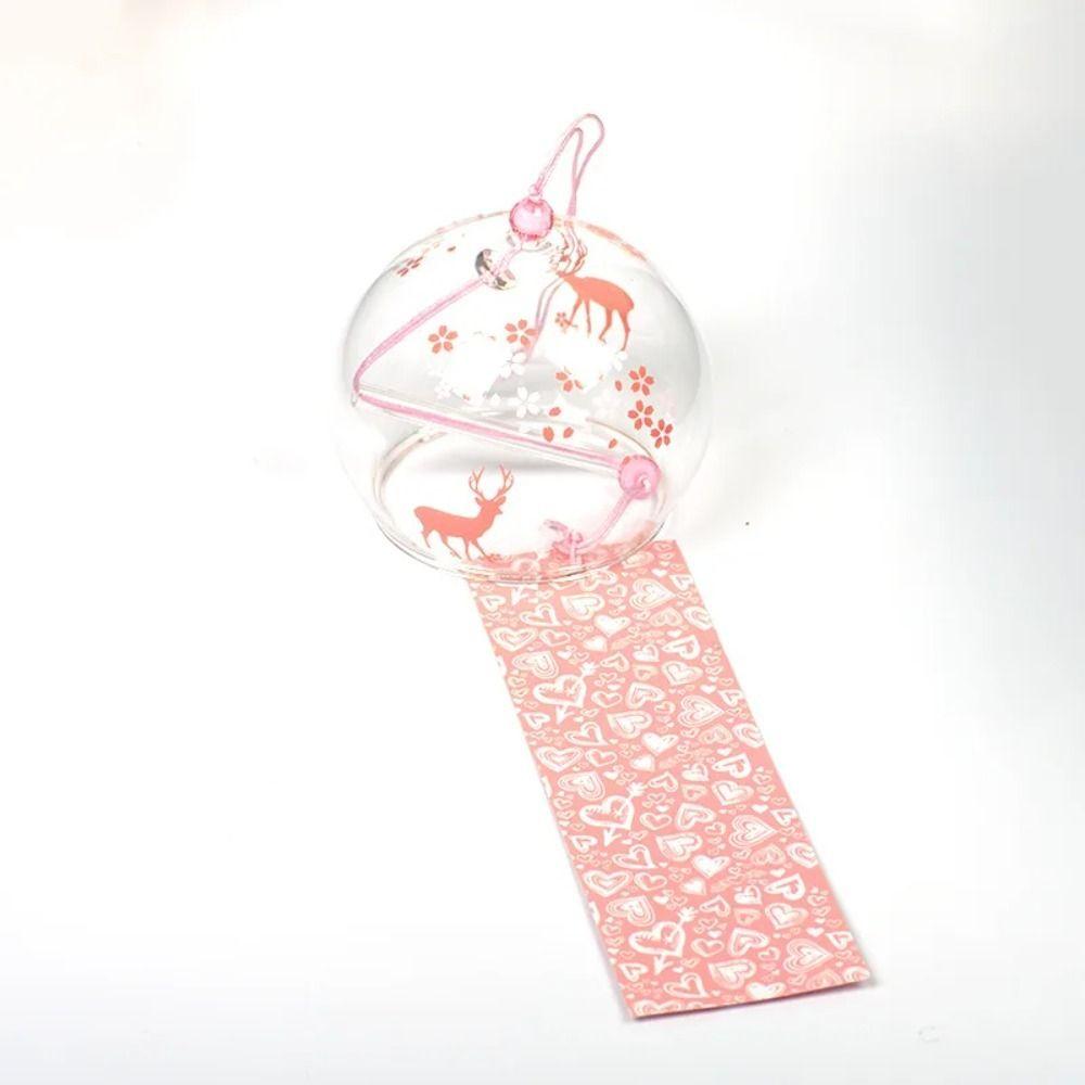 Модные японские фейерверки Музыка ветра Креативный подвесной стеклянный колпак Подарок на день рождения Красивые украшения для дома