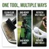 Press-Type Golf Club Brush Water Spray Golf Club Cleaner Club Cleaning Brush  Club Head Grooves