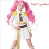 Kids K-pop Rumi Zoey Mira Cosplay Huntrix Costume 3D Print Demon Hunters Mira Stage Costumes Child Halloween Party Clolthes Set