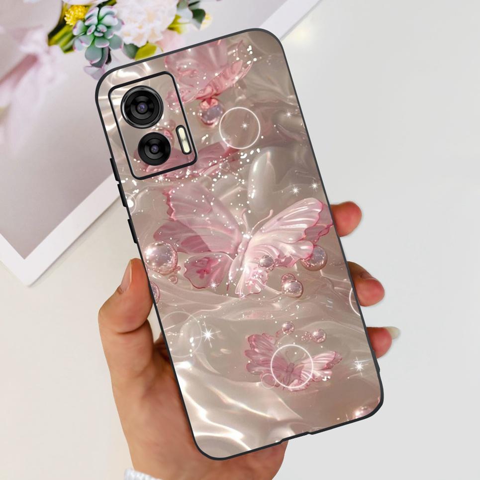 For Motorola Edge 30 Neo / 30Lite / 30Pro 5G 4G Back Cover Cartoon Cool Style Animals Girly Soft TPU Silicone Phone Case Bumper