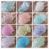 50G Holographic Nail Diamond Glitter Sequins Hexagon Holographic Glitter  Polish Decoration