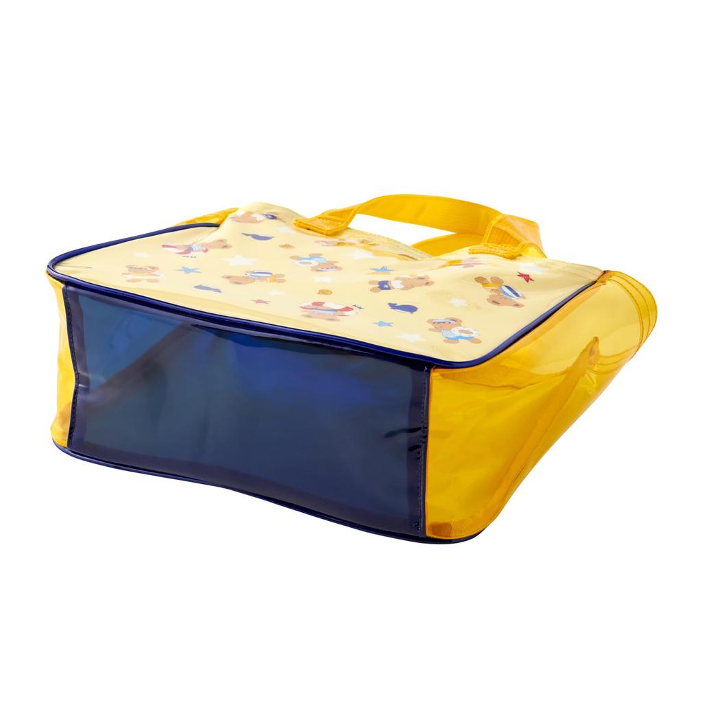 [Miki House] Beach Bag for Boys and Girls, Baby, Kids, Children's Clothing, 12-8201-145, Yellow